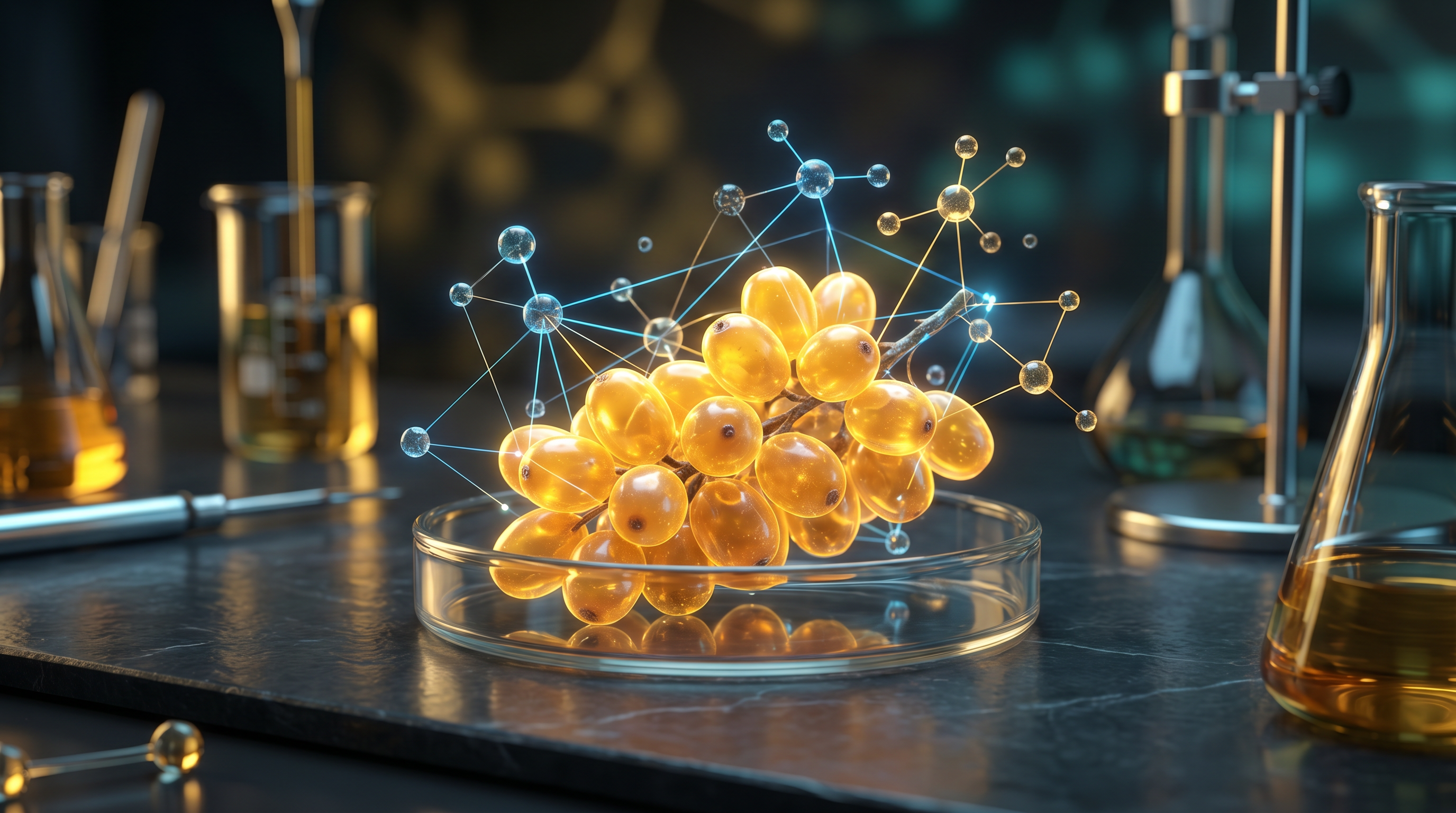 沙棘果抗老化科學,分子層面的抗氧化保護